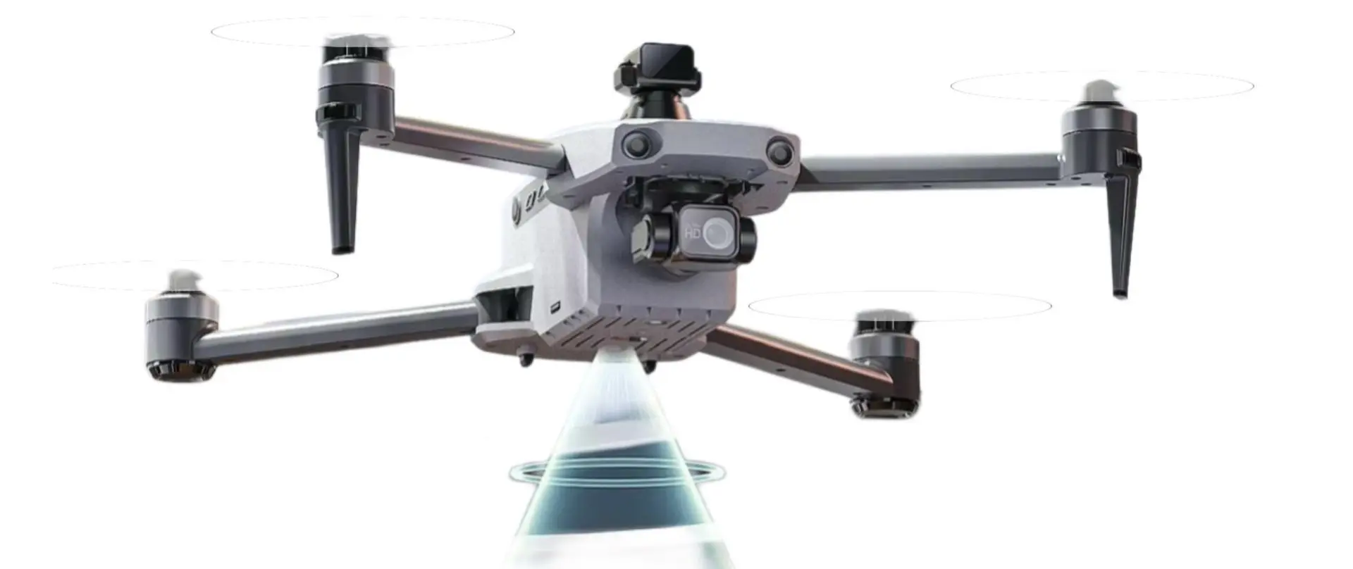 Drona profesionala pentru incepatori sau avansati, HexaCraft, Model GO PRO FLY, Tip Aeronava QuadCopter, Camera 4K UHD, Carlig de prindere si transport, distanta de operare 4KM, timp de zbor 45 minute, telecomanda cu display integrat